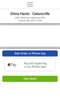 Mobile Screenshot of catonsvillechinahaste.com